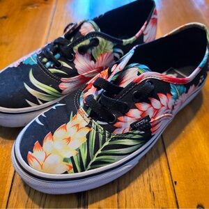 Vans Tropical Floral Canvas Shoes